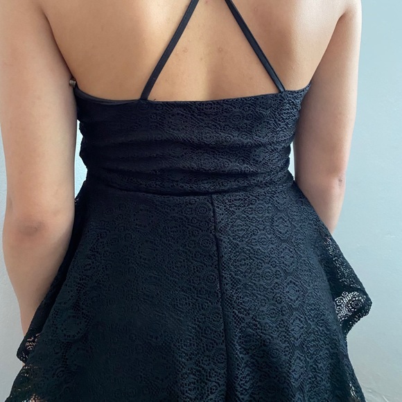 Lace Black Halter Top - Picture 8 of 8